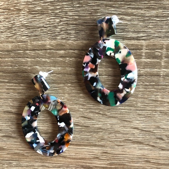 💚New Fall Hoop Earrings💛 - Picture 3 of 4